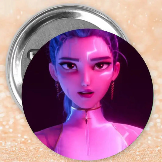 HOT Movie KPop Demon Hunters Badges – Anime Brooch Accessories