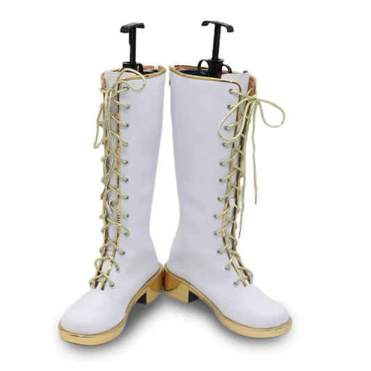 KPop Demon Hunters Rumi Cosplay Shoes – Perfect for Halloween and Cosplay Events