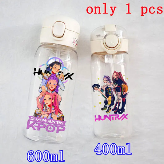 KPop Demon Hunters – Stylish Anime Water Bottles for Kids