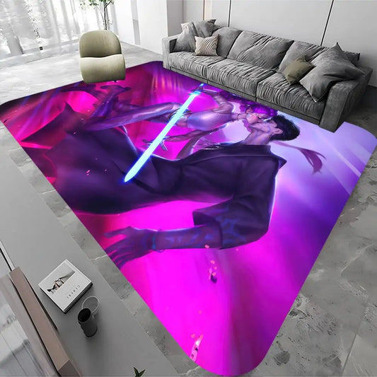 KPop Demon Hunters Rumi Jinu Door Mat – Nordic Style Home Decor