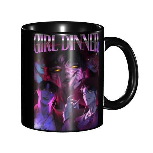 Kpop Demon Hunters Huntrix Mug – Kawaii 2025 Movie Tea Cup Gifts