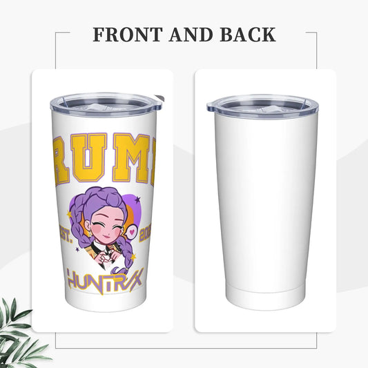 KPop Demon Hunters Derpy and Sussie Tumbler – Stainless Steel Thermal Mug