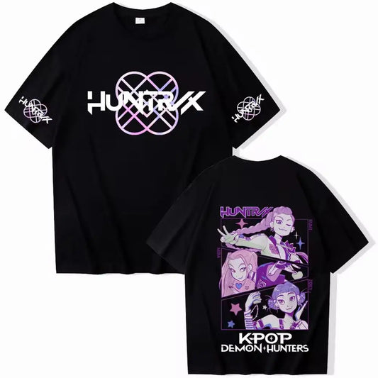 Kpop Demon Hunter Graphic T-shirt – Unisex Streetwear Fashion