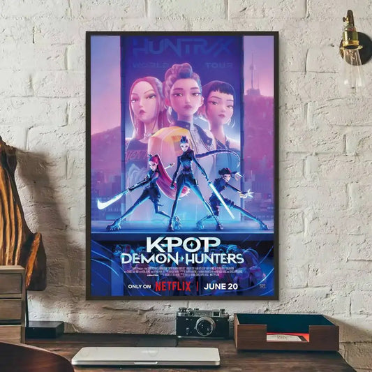 K-pop D-Demon Hunters Poster Gallery Prints – Stylish Wall Decor for Fans