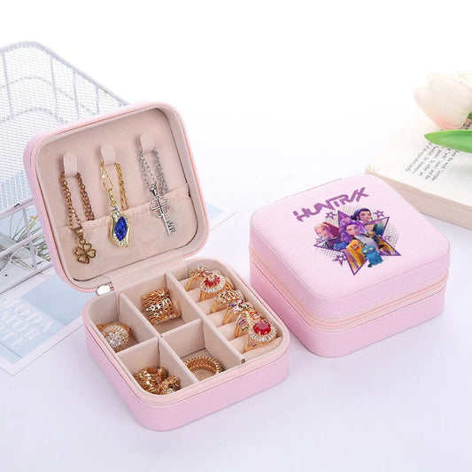 K-pop Demon Hunters Mini Jewelry Storage Box – Stylish Organizer for Accessories