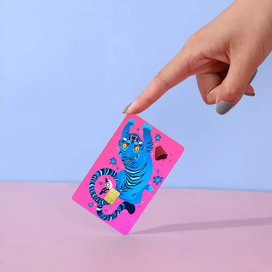 KPop Demon Hunters Tiger 2024 Anime Skin Stickers for Credit/Debit Cards