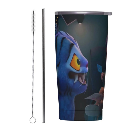 Stainless Steel Tumbler – K-pop Demon Hunters Movie Thermal Mug