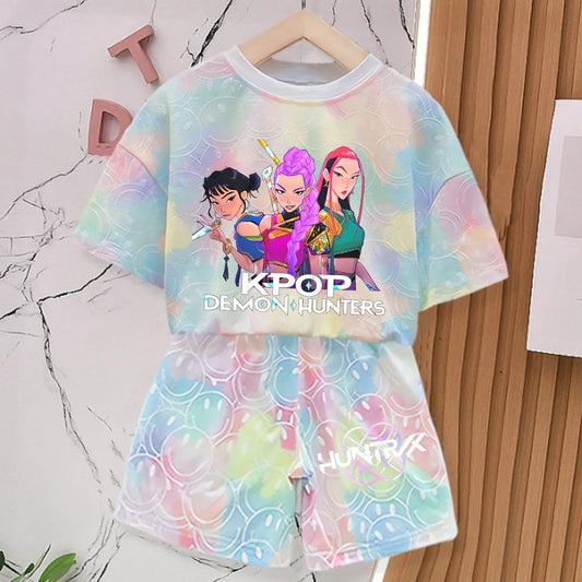 K-Pop Cute Demon Hunters Pajama Outfit