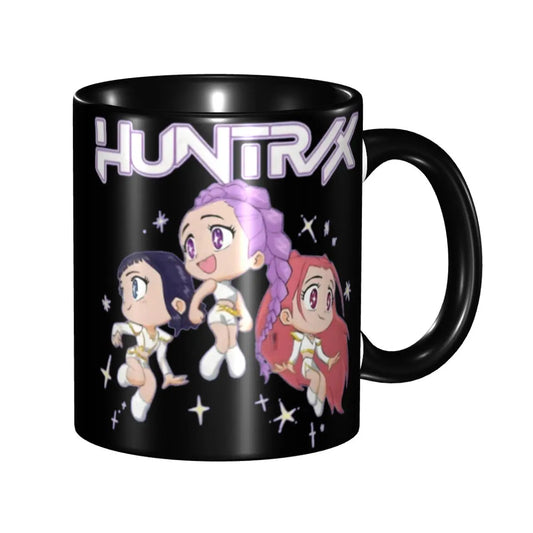 Kpop Demon Hunters Huntrix Coffee Cup – Kawaii 2025 Movie Mug for Fans