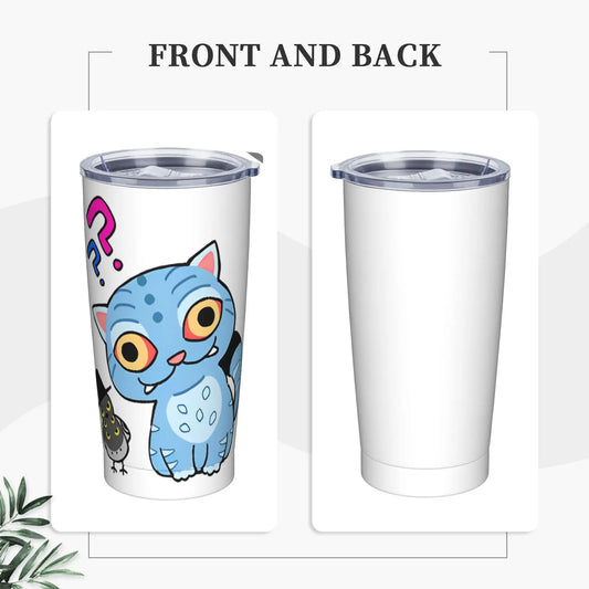KPop Demon Hunters Saja Boys Tumbler – Vacuum Insulated Mug for Fans