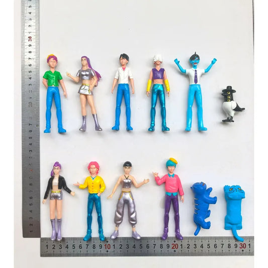 Kpop Demon Hunters Figure Toys – PVC Collectible Action Figures for Kids &amp; Fans