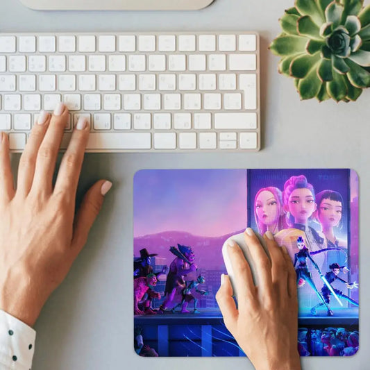 HOT Movie KPop Demon Hunters Mousepad – Perfect for Gamers and Anime Fans