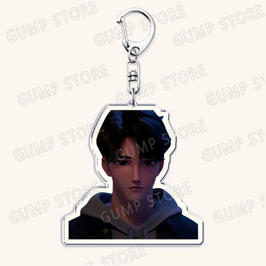 Popular Kpop TV Demon Hunters Huntrix Saja Boys Keychains – Perfect Accessories for Fans