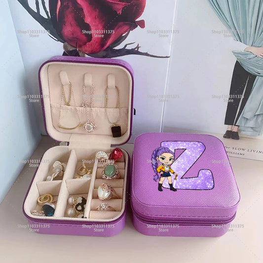 Move K-Pop Demon Hunters Jewelry Storage Box – Stylish Organizer for Accessories