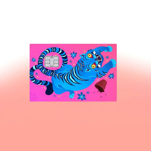 KPop Demon Hunters Tiger Anime Cartoon Bear Skin Sticker for Cards