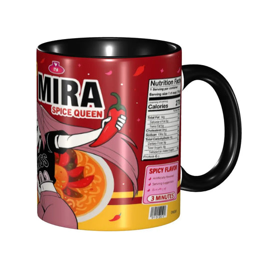 Kpop Demon Hunters Ramen Mira Gift Mugs – Perfect Novelty Tea Cups for Fans