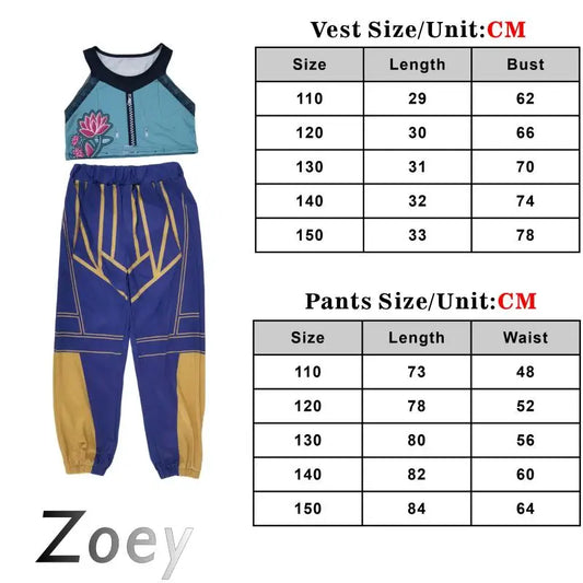 Demon Hunters Cosplay Costumes for Girls – Zoey, Mira, Rumi Fantasy Outfits
