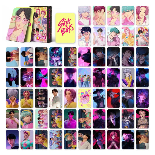 Kpop Demon Hunter Collectible Cards – Cute Anime Gifts for Students