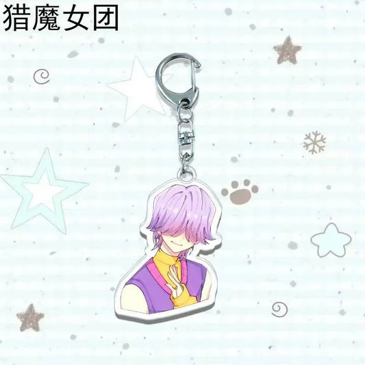 Hot Kpop Demon Hunters Keychains – Huntrix Saja Boys for Fans &amp; Collectors