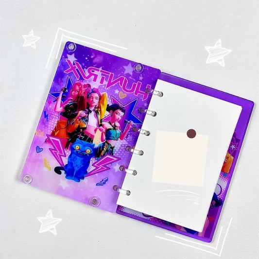 A7 Kpop Demon Hunters Notebook – Stylish Stationery for Fans