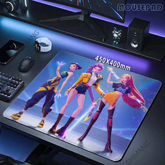 Extra Large KPOP Demon Hunters Mouse Pad – Perfect for Gaming &amp; Work