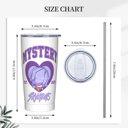 KPop Demon Hunters Mystery Saja Boys Tumbler – Stylish and Functional Drinkware