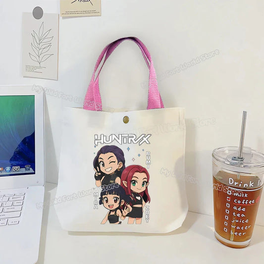 KPop Demon Hunters Canvas Tote Bag