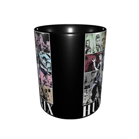 Fun Huntrix Girl Kpop Demo Movie Demon Hunters Huntrix Coffee Cup Party Mugs – Stylish Drinkware for Kpop Fans