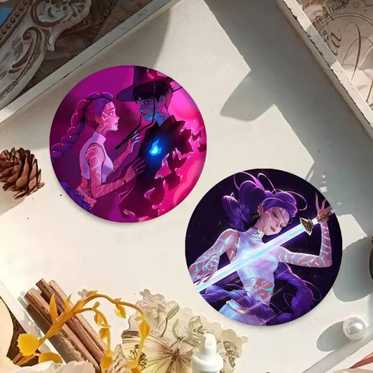 KPop Demon Hunters Brooches – Unique Accessories for Fans