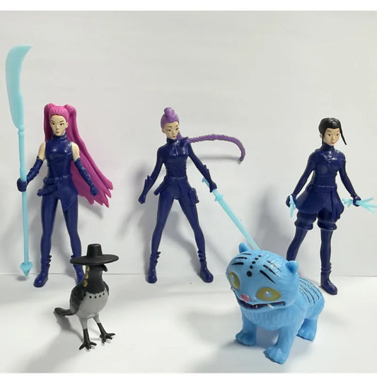 Anime Kpop Demons Hunters Figures – Cute &amp; Quirky Collectible Set