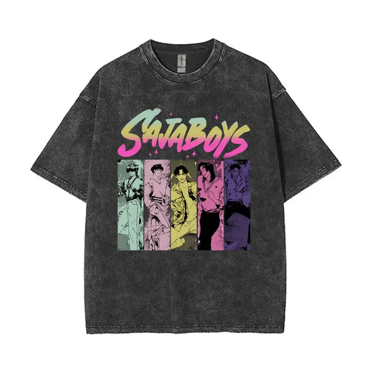 Washed Vintage Movie KPop Demon Hunters T-shirt for Trendsetters