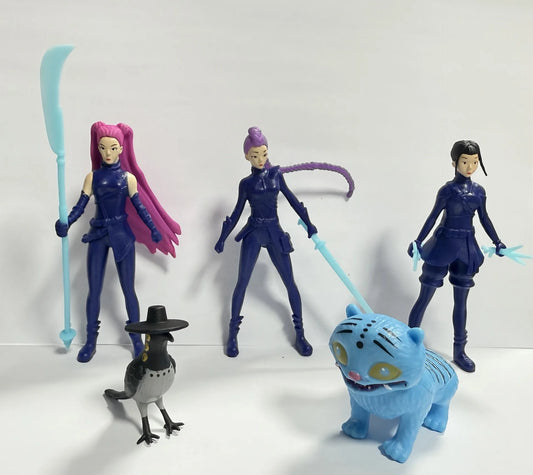 Anime Kpop Demon Hunters Figure – Cartoon Model Toy for Kids &amp; Collectors