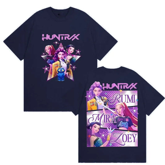 K-pop Demon Hunters Graphic T-Shirt – Stylish Streetwear for Fans