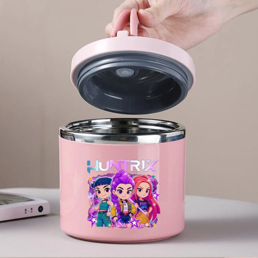 K-pop Demon Hunters Stainless Steel Bento Lunch Box
