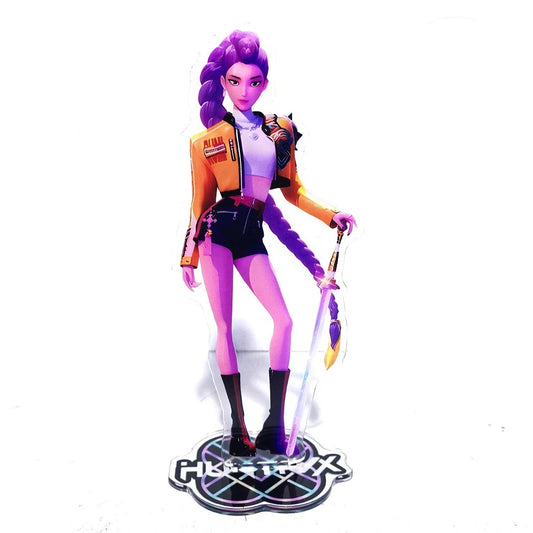 KPop Demon Hunters Superstar KeyChain – Rumi Mira Zoe Acrylic Accessories