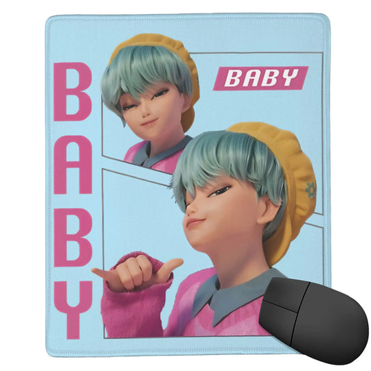 Derpy Tiger KPop Demon Hunters Gaming Mouse Pad – Ultimate Desk Accessory for Gamers