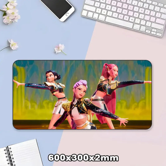 KPOP Demon Hunters Mouse Pad – Perfect for Gaming and Work