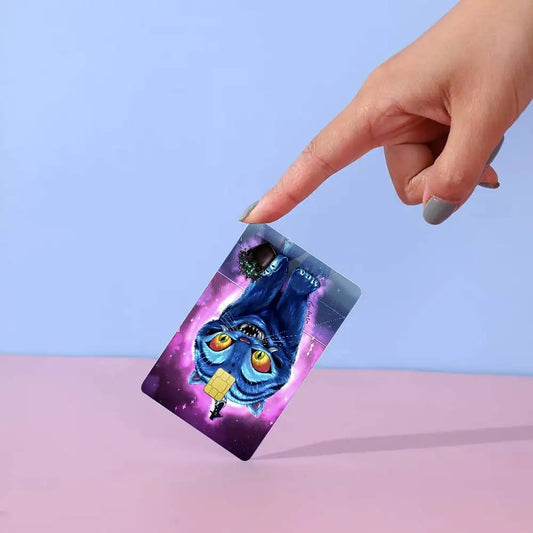 KPop Demon Hunters Tiger 2024 Anime Skin Stickers for Credit/Debit Cards