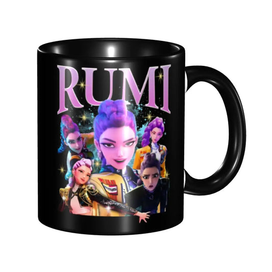 2025 Rumi K-pop Demon Hunters Rumi K-pop Demon Hunters Accessories Mug Cute Coffee Cup