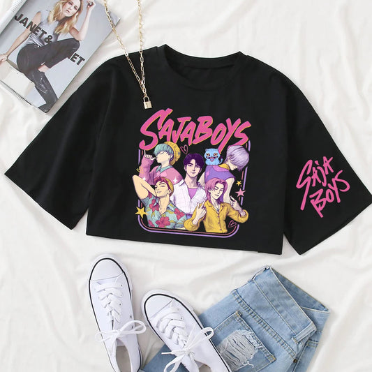 K-Pop Demon Hunters Saja Crop Top