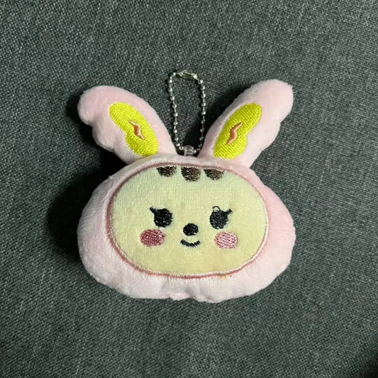 Kpop Star Cartoon Plush Doll Keychains – Adorable Accessories for Fans