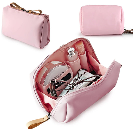 K-pop Demon Hunters Pink Cosmetic Bag – Stylish Anime Makeup Pouch
