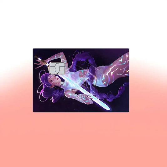 KPop Demon Hunters Anime Cartoon Bear Skin Sticker Film Tape Case for Cards