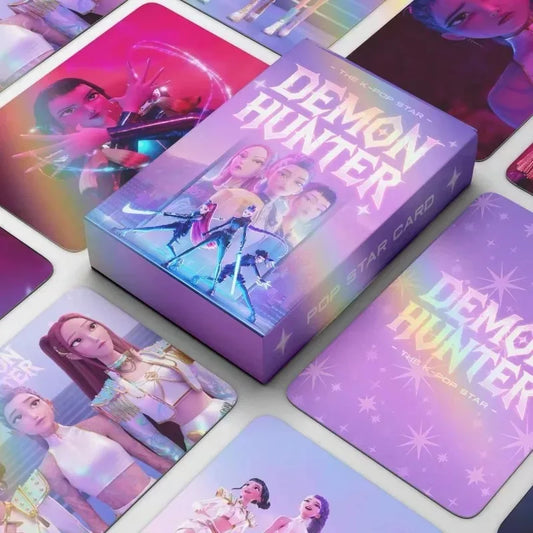 Kpop Demon Hunter Laser Card Collection – Perfect for Anime and Kpop Fans