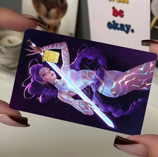 KPop Demon Hunters Rumi Film Skin Sticker Tape – Personalized Card Protection