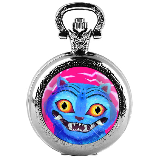 K-POP DEMON HUNTERS - Derpy &amp; Sussie Glass-Dome Pocket Watch Necklace