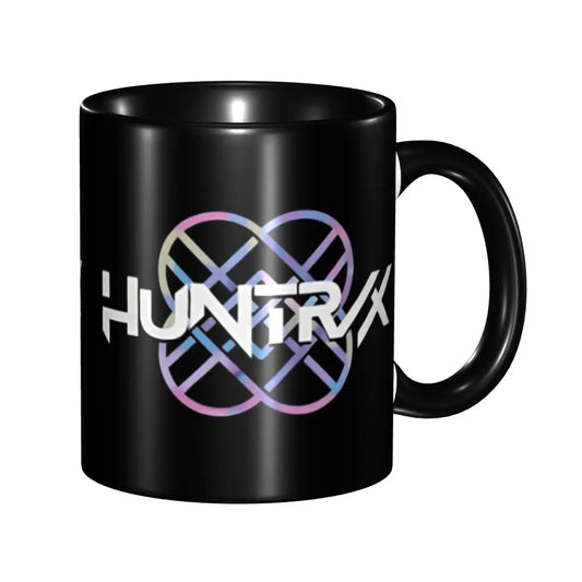 Novelty Huntrix KPop Demon Hunters Tea Cup Party Mugs – Perfect for Fans and Collectors