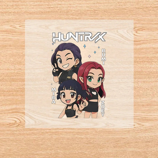 Move K-Pop Demon Hunters Iron-on Patches – Cute DIY Clothing Stickers