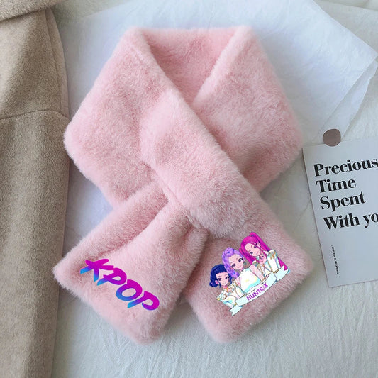 K-Pop Demon Hunters Plush Scarf