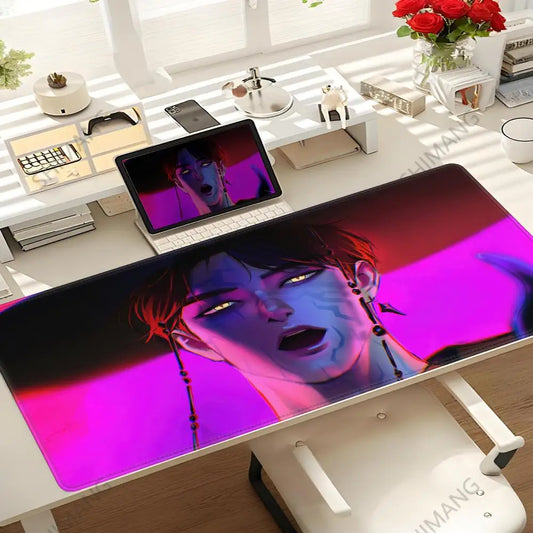 Anime KPOP Demon Hunters Jinu Mouse Pad – Extra Large for Gamers